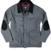 Buffalo Outdoors Men's Jackets^® Workwear Men's Flannel Lined Canvas Barn Coat- Asphalt Grey