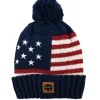 Buffalo Outdoors Hats^® Workwear Unisex Americana Knit Pom Hat