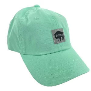 Buffalo Outdoors Hats^® Workwear Women's Canvas Work Cap- Seafoam