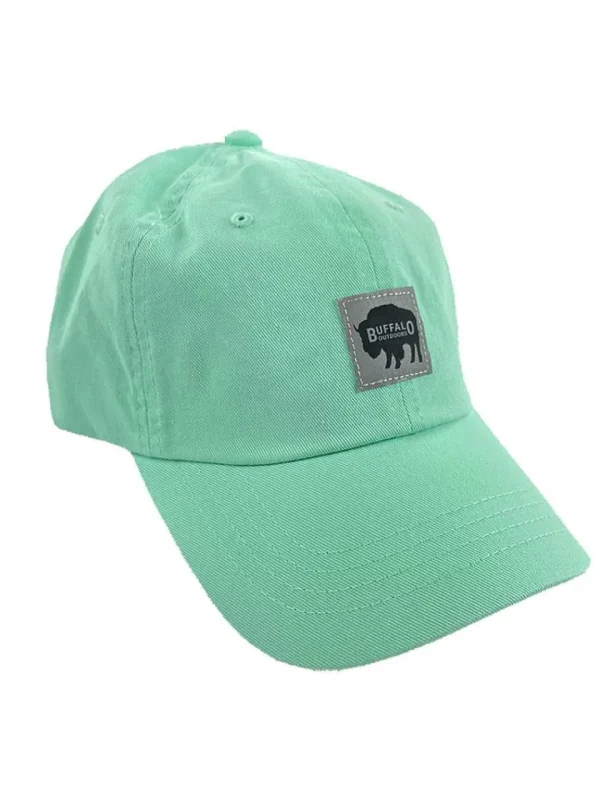 Buffalo Outdoors Hats^® Workwear Women's Canvas Work Cap- Seafoam