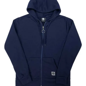 Buffalo Outdoors Tops^® Workwear Women's Hooded Sweatshirt-Navy Blue