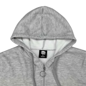 Buffalo Outdoors Tops^® Workwear Women's Hooded Sweatshirt-Heather Grey