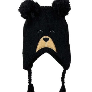 Buffalo Outdoors Accessories^® Workwear Kid's Critter Beanie-Black Bear