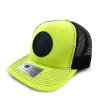 Buffalo Outdoors Trucker Hats^® Workwear Hi Vis Black Circle Patch Hat-Yellow