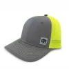 Buffalo Outdoors Trucker Hats^® Workwear Hi Vis Reflective Patch Trucker Hat- Yellow