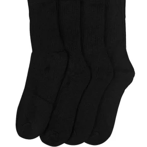 Buffalo Outdoors Socks^® Workwear Men's Crew Work Socks 4-Pack-Black