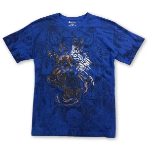 Buffalo Outdoors Roadwear^® Workwear Roadwear Collection Men's All Over Printed T-Shirt-Mystic Wolf