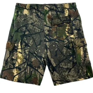 Buffalo Outdoors Men's Shorts^® Workwear Fleece Lined All-Season Shorts-Camo