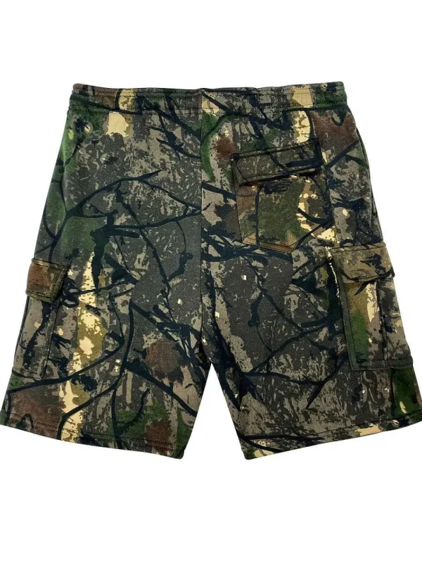 Buffalo Outdoors Men's Shorts^® Workwear Fleece Lined All-Season Shorts-Camo