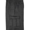 Buffalo Outdoors Men's Shorts^® Workwear Fleece Lined All-Season Shorts-Charcoal