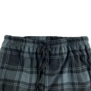 Buffalo Outdoors Pants^® Workwear Plush Sleep Pants-Black Plaid