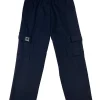 Buffalo Outdoors Pants^® Workwear Fleece Cargo Pants-Navy Blue