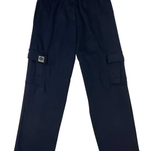 Buffalo Outdoors Pants^® Workwear Fleece Cargo Pants-Navy Blue