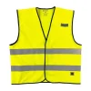 Buffalo Outdoors Vests^® Workwear Class 2 Hi Vis Reflective Safety Work Vest-Yellow