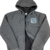 Buffalo Outdoors Hoodies & Sweatshirts For Men^® Workwear Men's Sherpa Lined Hooded Sweatshirt-Charcoal