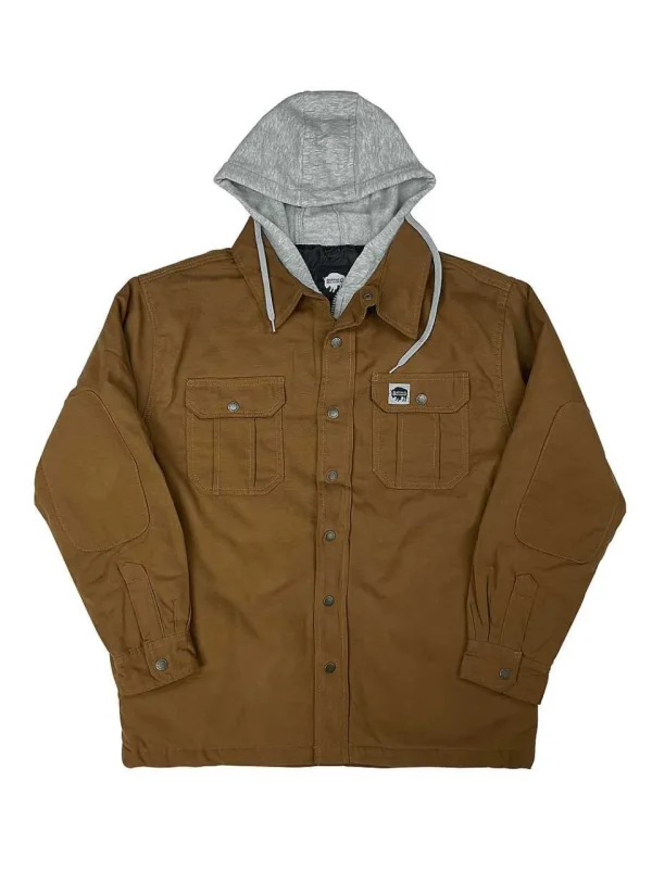 Buffalo Outdoors Men's Jackets^® Workwear Canvas Buffalo Work Jacket-Duck Brown