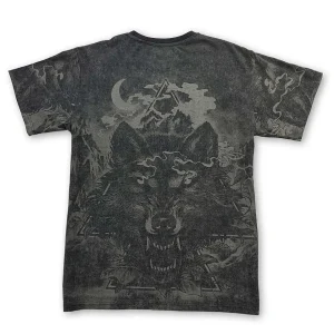 Buffalo Outdoors Roadwear^® Workwear Roadwear Collection Men's All Over Printed T-Shirt-Wolf Mountain