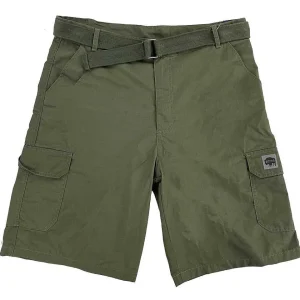 Buffalo Outdoors Men's Shorts^® Workwear Men's Ripstop Cargo Short With Belt- Moss Green