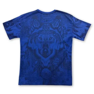 Buffalo Outdoors Roadwear^® Workwear Roadwear Collection Men's All Over Printed T-Shirt-Mystic Wolf