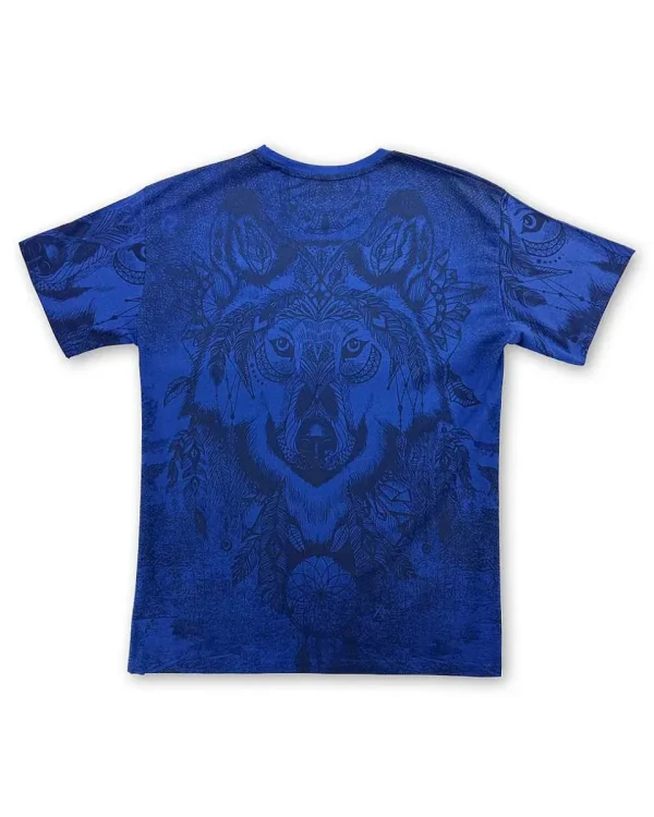 Buffalo Outdoors Roadwear^® Workwear Roadwear Collection Men's All Over Printed T-Shirt-Mystic Wolf