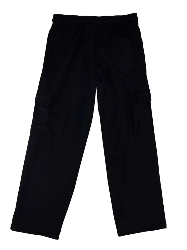 Buffalo Outdoors Pants^® Workwear Fleece Cargo Pants-Black