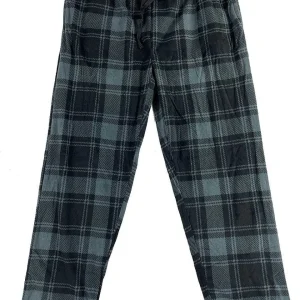 Buffalo Outdoors Pants^® Workwear Plush Sleep Pants-Black Plaid