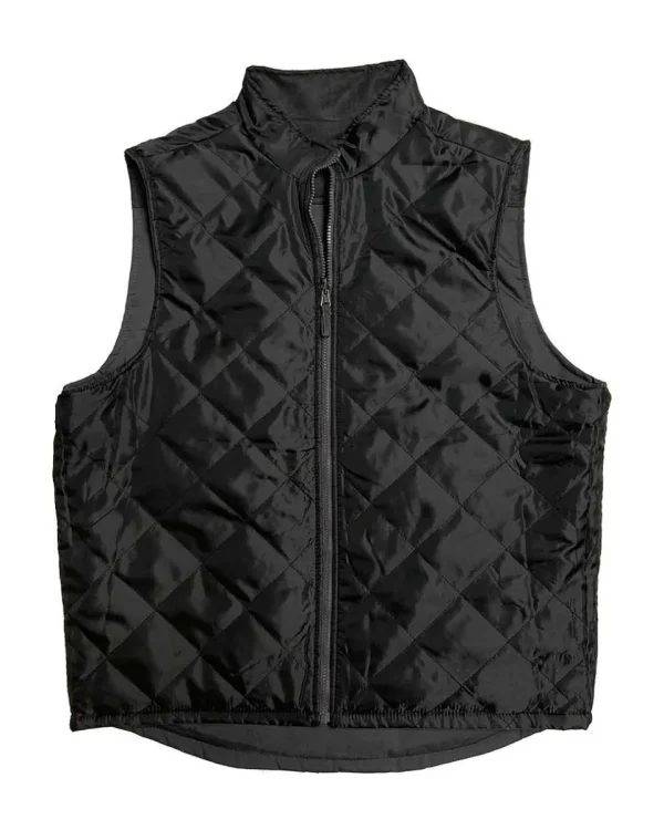 Buffalo Outdoors Vests^® Workwear Men's Reversible Insulated Work Vest-Charcoal/Black