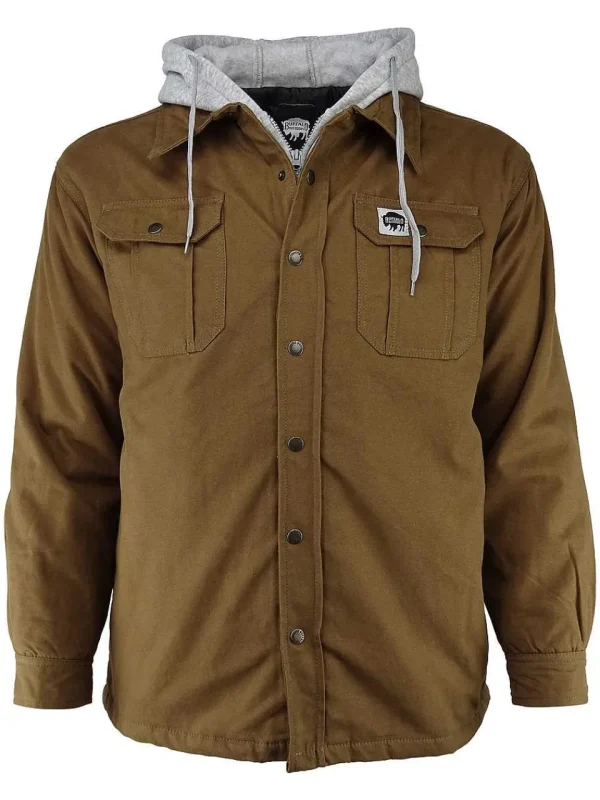 Buffalo Outdoors Men's Jackets^® Workwear Canvas Buffalo Work Jacket-Duck Brown