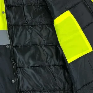 Buffalo Outdoors Men's Jackets^® Workwear Class 2 Hi Vis Safety Winter Jacket