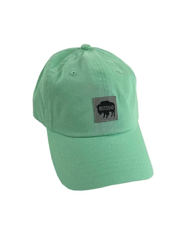 Buffalo Outdoors Hats^® Workwear Women's Canvas Work Cap- Seafoam