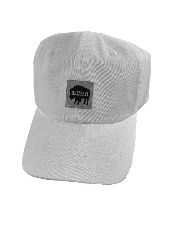 Buffalo Outdoors Hats^® Workwear Women's Canvas Work Cap- White