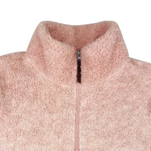 Buffalo Outdoors Tops^® Workwear Women's 1/4 Zip Fade Sherpa-Rose