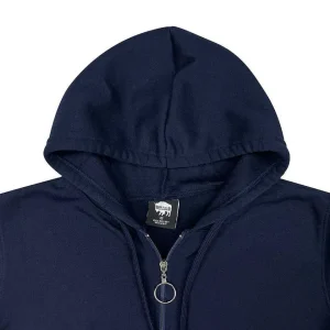 Buffalo Outdoors Tops^® Workwear Women's Hooded Sweatshirt-Navy Blue