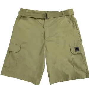 Buffalo Outdoors Men's Shorts^® Workwear Men's Ripstop Cargo Short With Belt- Khaki