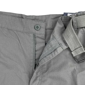 Buffalo Outdoors Men's Shorts^® Workwear Men's Ripstop Cargo Short With Belt- Charcoal