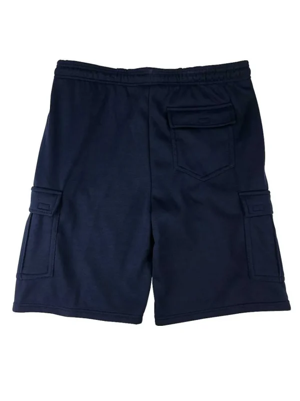 Buffalo Outdoors Men's Shorts^® Workwear Fleece Lined All-Season Shorts-Navy Blue