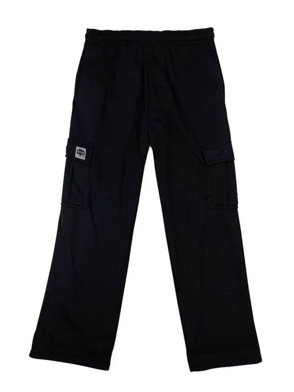 Buffalo Outdoors Pants^® Workwear Fleece Cargo Pants-Black