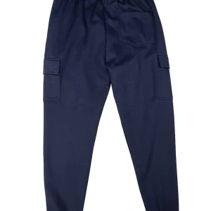 Buffalo Outdoors Pants^® Workwear Men's Fleece Cargo Joggers-Navy