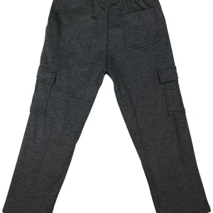 Buffalo Outdoors Pants^® Workwear Fleece Cargo Pants-Charcoal