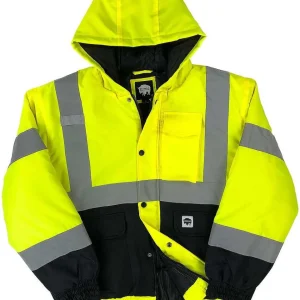 Buffalo Outdoors Men's Jackets^® Workwear Class 2 Hi Vis Safety Winter Jacket