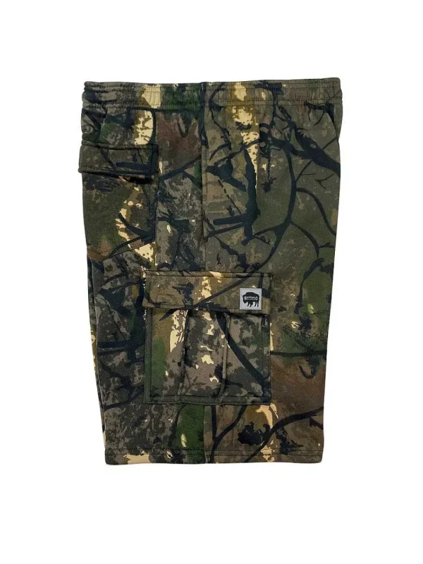 Buffalo Outdoors Men's Shorts^® Workwear Fleece Lined All-Season Shorts-Camo