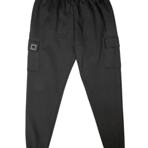 Buffalo Outdoors Pants^® Workwear Men's Fleece Cargo Joggers-Charcoal