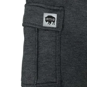 Buffalo Outdoors Pants^® Workwear Fleece Cargo Pants-Charcoal