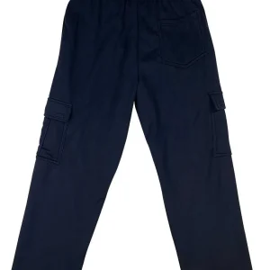 Buffalo Outdoors Pants^® Workwear Fleece Cargo Pants-Navy Blue