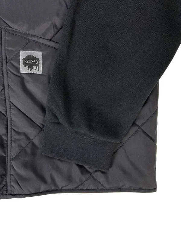 Buffalo Outdoors Vests^® Workwear Men's Quilted Vest Jacket-Black