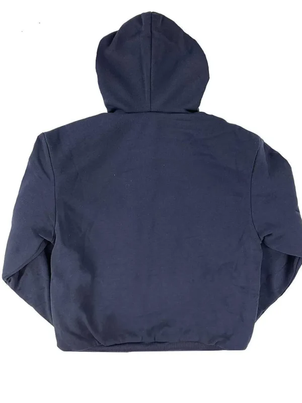 Buffalo Outdoors Hoodies & Sweatshirts For Men^® Workwear Men's Sherpa Lined Hooded Sweatshirt-Navy Blue