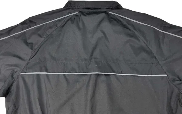 Buffalo Outdoors Men's Jackets^® Workwear Men's Reflective Windbreaker-Black