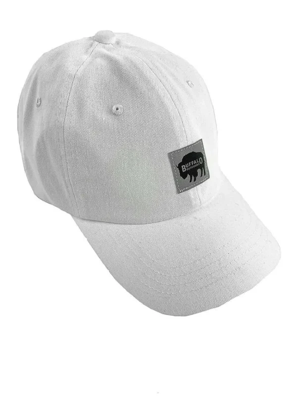 Buffalo Outdoors Hats^® Workwear Women's Canvas Work Cap- White