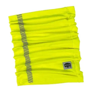 Buffalo Outdoors Face Covers^® Workwear Neck/Face Gaiter-Hi-Vis Yellow