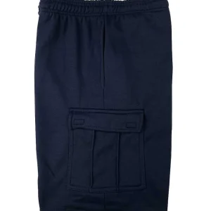 Buffalo Outdoors Men's Shorts^® Workwear Fleece Lined All-Season Shorts-Navy Blue